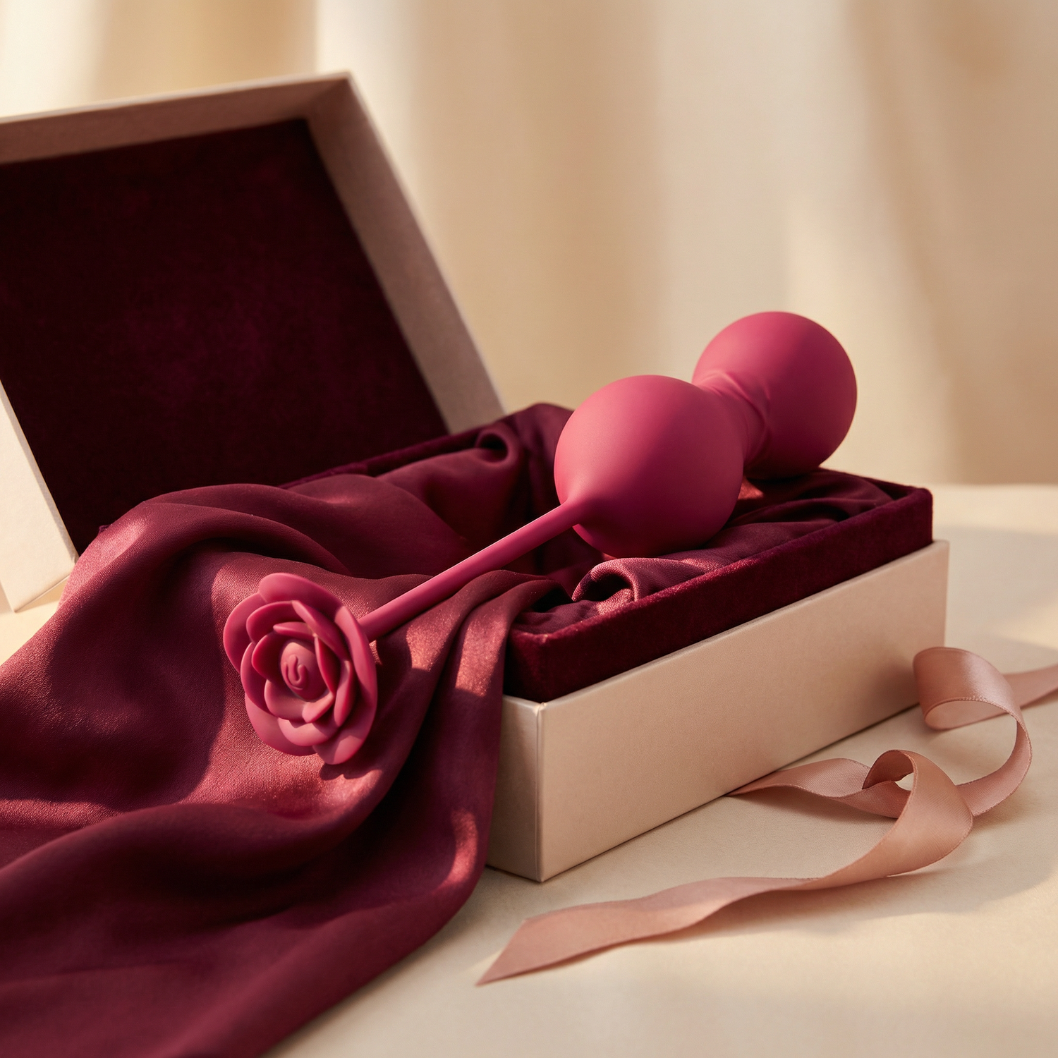 IriMelAng Rose Vibrator - Elegant Flower Design with 10 Modes & Dual Stimulation