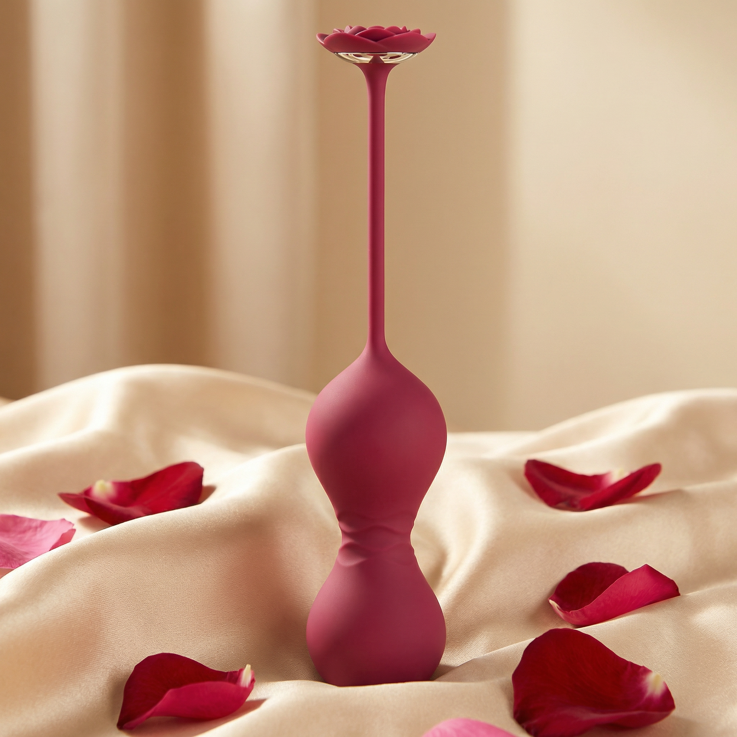 IriMelAng Rose Vibrator - Elegant Flower Design with 10 Modes & Dual Stimulation