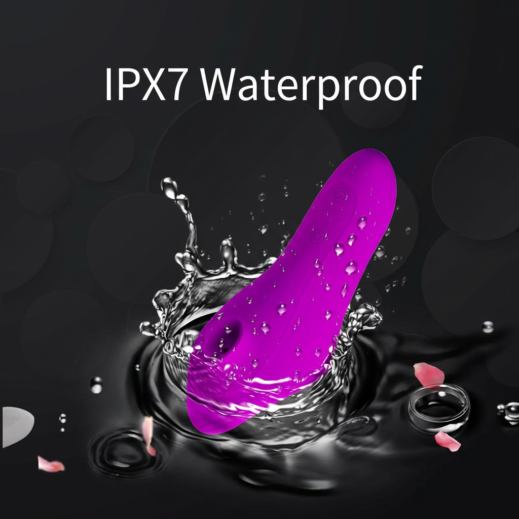 IriMelAng Suction Vibrator - 12 Mode Premium Silicone Massager with IPX7 Waterproof