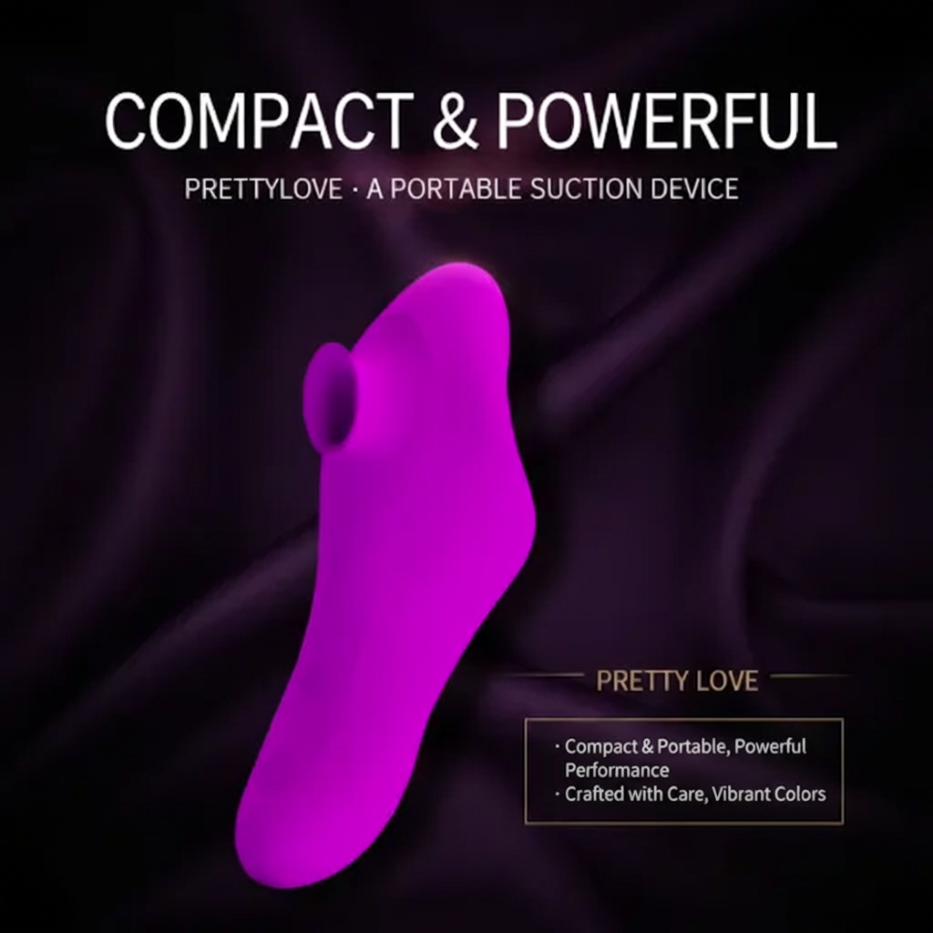 IriMelAng Suction Vibrator - 12 Mode Premium Silicone Massager with IPX7 Waterproof