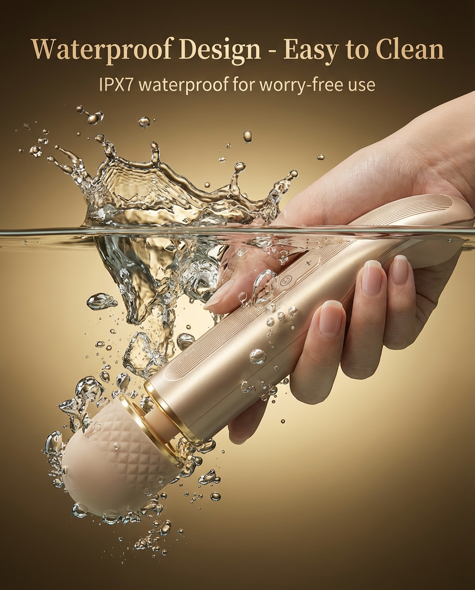 IriMelAng 58MM Large Head Massager Wand - 7 Vibration Modes & 5 Speed Settings