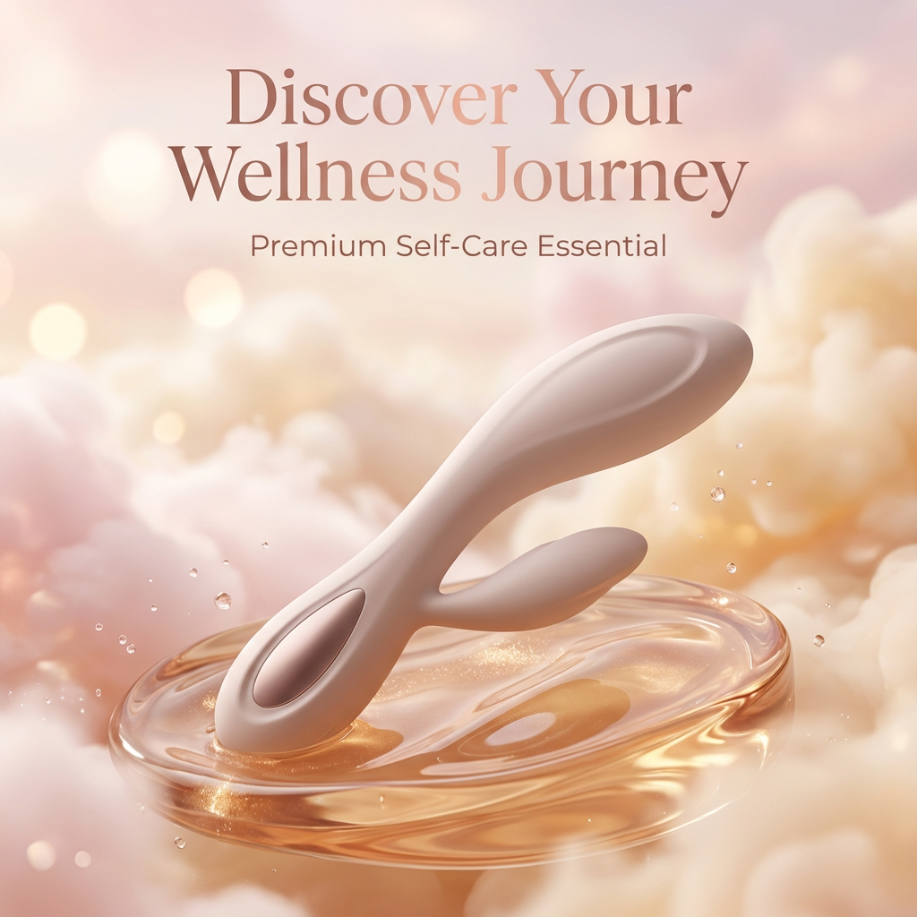 IriMelAng New Rabbit Series Double Head Massager - Super Soft Flexible Dual Stimulation